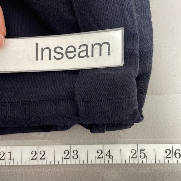 Vince Pants Womens X Small XS Blue Straight Leg Pockets - Picture 11 of 11